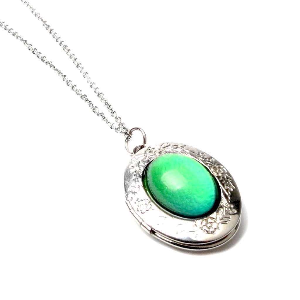 Hippie Chic Mood Necklace Locket 15$